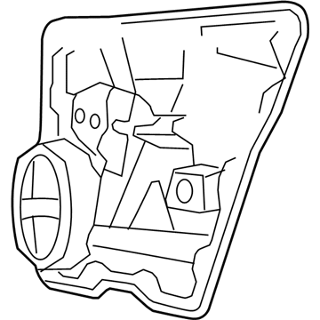 Mopar 68043732AA Panel-Carrier Plate