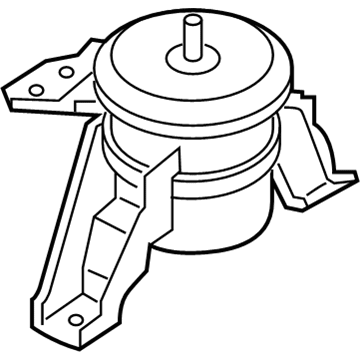 Hyundai 21810-D3100 Engine Mounting Bracket Assembly