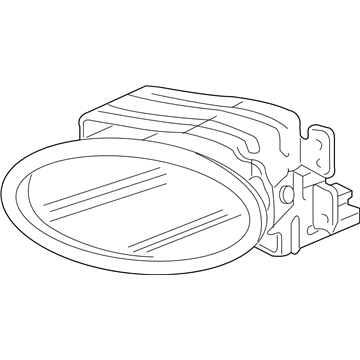 Acura 33951-SEC-A01 Foglight Unit, Driver Side