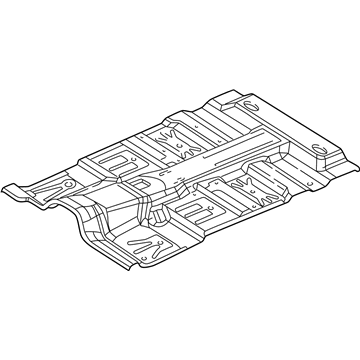 Mopar 55255549AD Panel-Center Floor