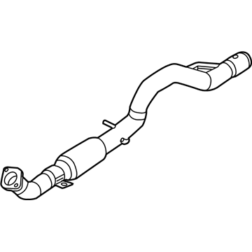 Mopar 68359646AA Pipe-Exhaust Front