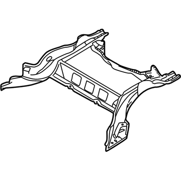 BMW 41-11-2-498-334 Rear Axle Carrier