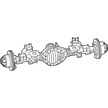 Mopar 68298153AD Axle-Rear Complete