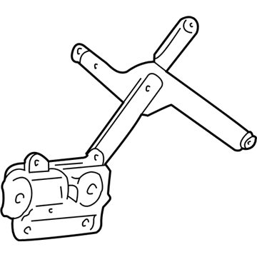 GM 15041706 Front Side Door Window Regulator