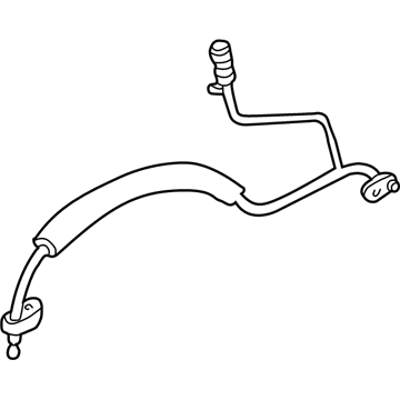 BMW 64-53-8-377-250 Suction Pipe Evaporator-Compressor