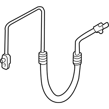 BMW 64-53-8-377-251 Pressure Hose, Compressor-Condenser