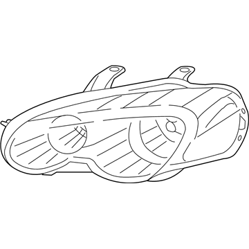 Mopar MN142068 Housing-HEADLAMP