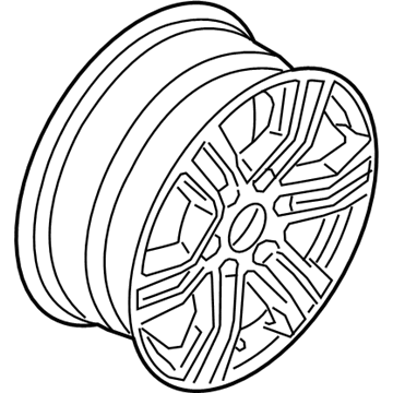 Ford KB3Z-1007-G Wheel, Alloy