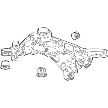 GM 84528989 Suspension Crossmember