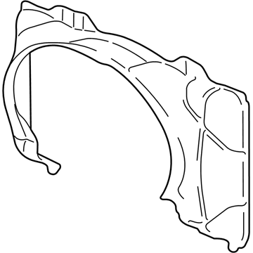 Ford 4L1Z-8146-BA Upper Shroud