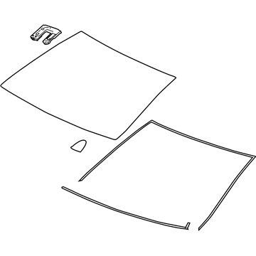 GM 23210486 Windshield