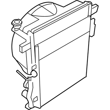 Mopar 68003971AC Cooler-CONDENSER And Trans Cooler