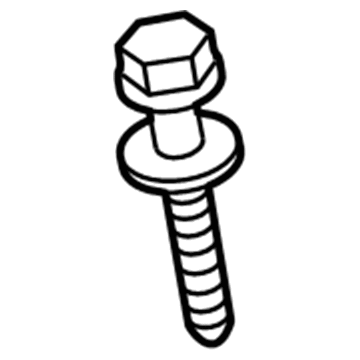 Acura 90002-PXH-000 Bolt-Washer (6X40)