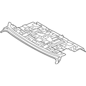 Kia 693001W300 Panel Assembly-Rear PACKAG