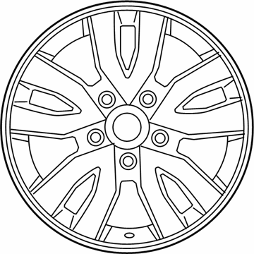 Nissan 40300-3LN0A Wheel Assy-Disk