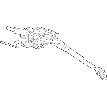 Honda 53200-SWA-A04 Column Assembly, Steering