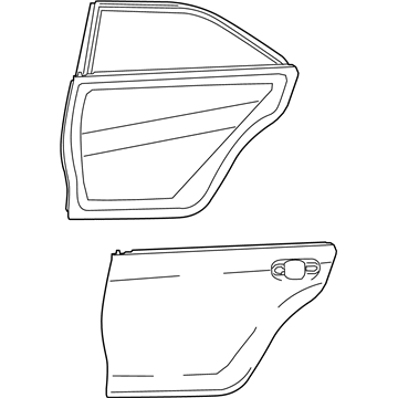 Toyota 67003-06241 Door Shell