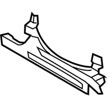 Hyundai 84755-3X000 Bracket-Knee Bolster Reinforcement