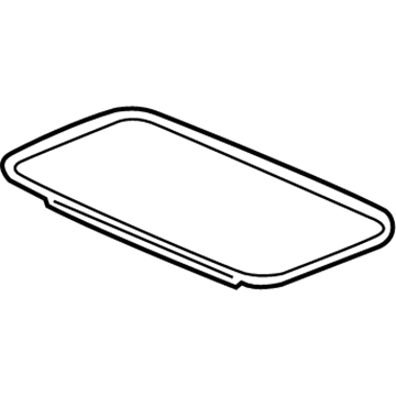 Honda 70205-SDN-A01 Seal, Sunroof Panel Main