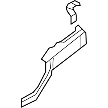 Honda 04684-SNA-A00ZZ Extension Set, L. FR. Wheelhouse (Lower)