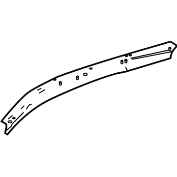 Toyota 61202-0E040 Rail Reinforcement