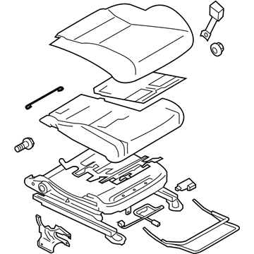 Toyota SU003-07972 Cushion Assembly