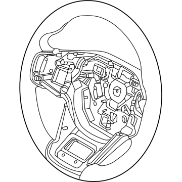 Ford M2DZ-3600-AB KIT - STEERING WHEEL