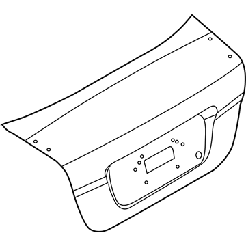 GM 95164318 Trunk Lid