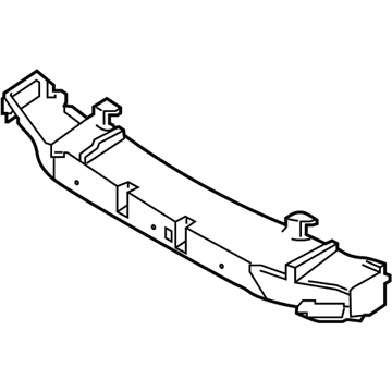 Nissan 62090-5RB5A Absorber-Energy, Front Bumper