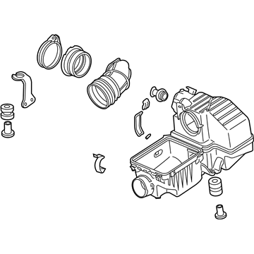 Honda 17201-RBJ-000 Case Set, Air Cleaner