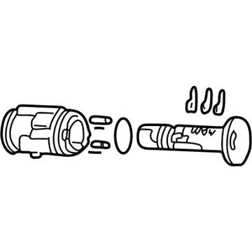 Mopar 5083915AB Cylinder Lock-Ignition Lock