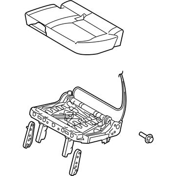 Kia 89100A9060DL1 Cushion Assembly-3RD Seat