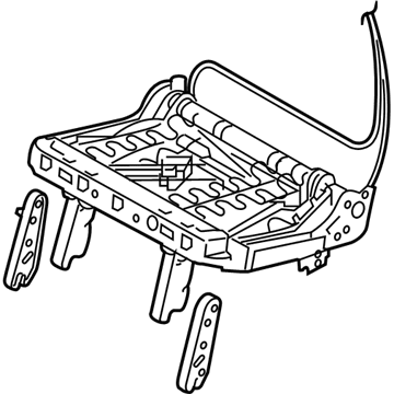 Kia 89110A9060 Frame Assembly-3RD Seat