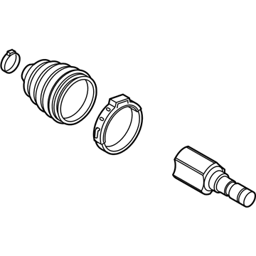 Mopar 68413632AA Shaft-Stub Shaft