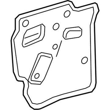 GM 84539740 Water Deflector