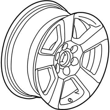 GM 23430212 Wheel, Alloy