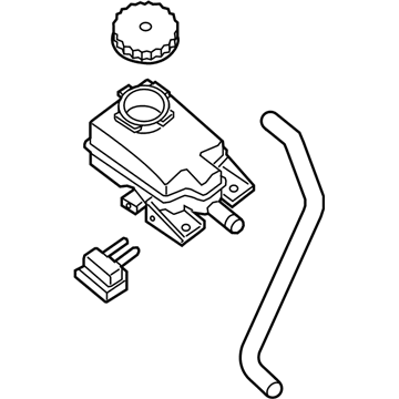 Nissan 46090-5AA0A Tank Assy-Brake Oil Reservoir