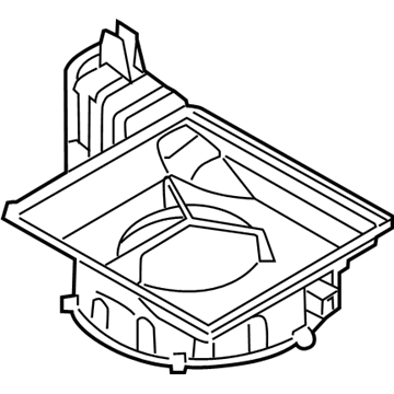 Hyundai 97111-B8000 Case-Blower, Upper