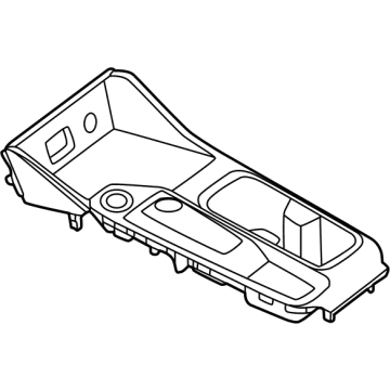 Nissan 96941-6LB0A Finisher-A/T Indicator, Console