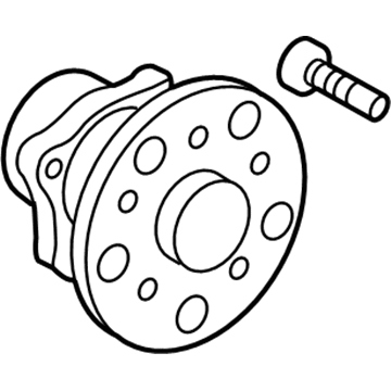 Lexus 42410-53010 Hub & Bearing Assy