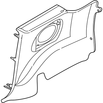 Mopar SP41XT5AD Panel-Quarter Trim