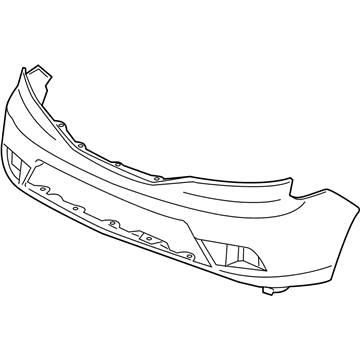 Honda 04711-SZA-A70ZZ Face, Front Bumper (Dot)