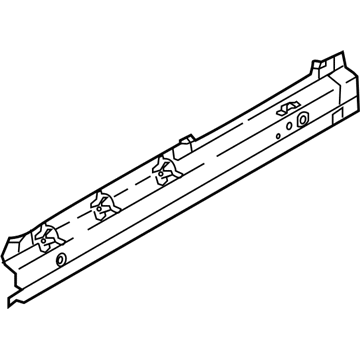 Hyundai 65180-J0000 Panel Assembly-Side Sill Inner, RH