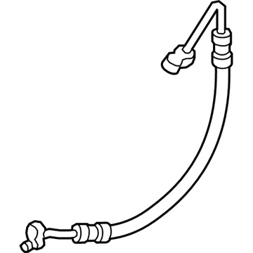 BMW 64-53-9-382-725 Pressure Hose, Compressor-Condenser