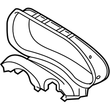 Hyundai 84830-G3000-4X Panel Assembly-Cluster Facia