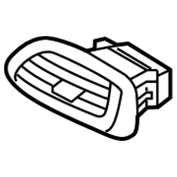 Hyundai 97490-G3000-RPE Duct Assembly-Side Air Ventilator, RH