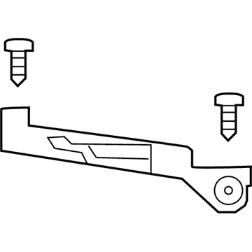 Lexus 81193-76070 RETAINER, HEADLAMP P