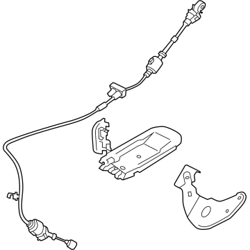 Ford MB3Z-7E395-A CABLE ASY - SELECTOR LEVER CON