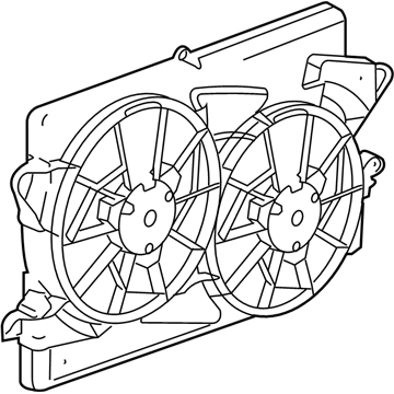 GM 19130233 Fan Shroud