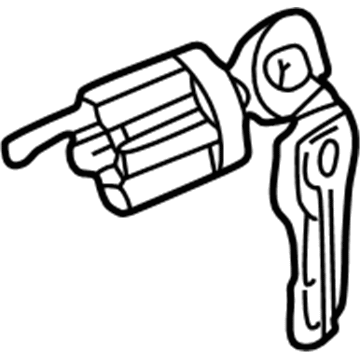 Mopar MN133166 Cylinder Lock-Ignition Lock